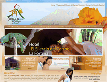 Tablet Screenshot of hotelsilenciodelcampo.com